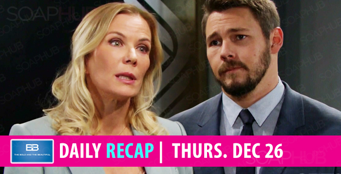 The Bold and the Beautiful Recap