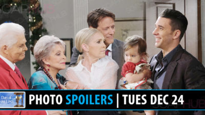 Days of our Lives Spoilers Photos: Holiday Cheer and Sadness