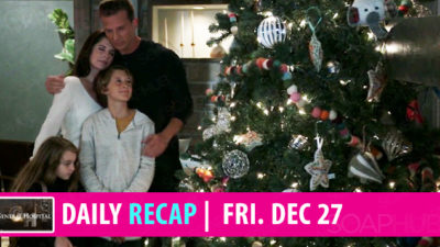 General Hospital Recap: Sam Came Home For Christmas