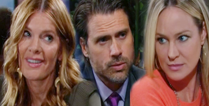 Phyllis, Nick, Sharon, The Young and the Restless