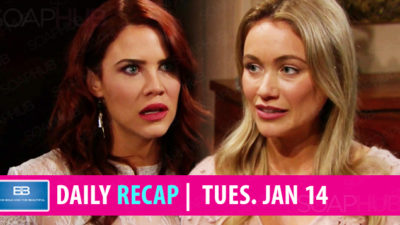 The Bold and the Beautiful Recap: Flo Is Back and Sally Is Falling Apart