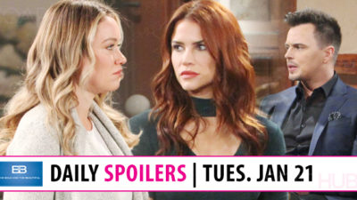 The Bold and the Beautiful Spoilers: Sally Stares Down Flo