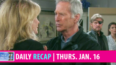 Days of our Lives Recap: SteVano and Gina’s Plan To Split Up Jarlena