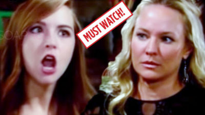The Young and the Restless Video Replay: Sharon Throws Mariah Out