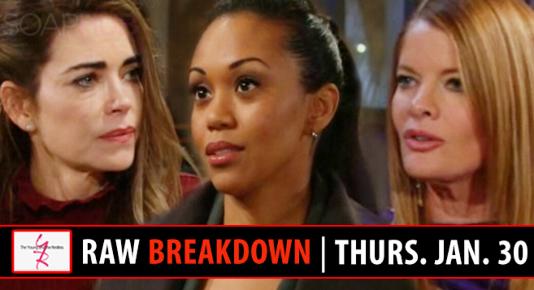 The Young and the Restless Spoilers Raw Breakdown: Bad Dates and Bad Exes