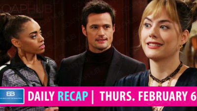 The Bold and the Beautiful Recap: Thomas Played Hope Like A Fiddle