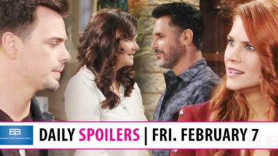 The Bold and the Beautiful Spoilers: Katie Swoons As Bill Opens Up