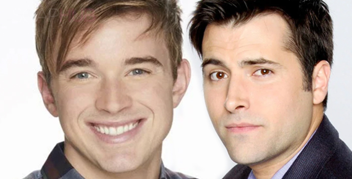 Chandler Massey and Freddie Smith Days of Our Lives