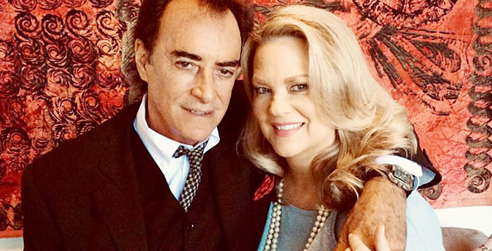 Days of our Lives Thaao Penghlis and Leann Hunley