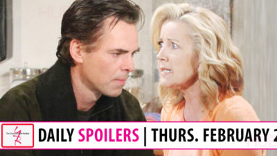 The Young and the Restless Spoilers: Nikki Gives Billy A Talking-To