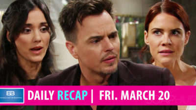 The Bold and the Beautiful Recap: Sally Is A Faking Faker