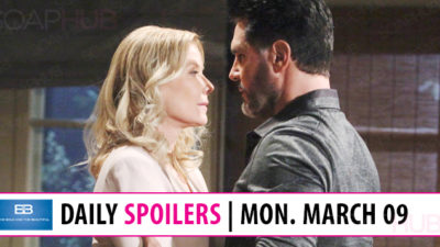 The Bold and the Beautiful Spoilers: Bill and Brooke Kiss