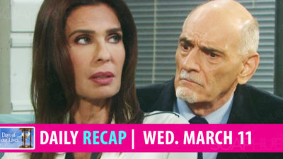 Days of our Lives Recap: Rolf’s Arrest Lead To A Dirty Deal