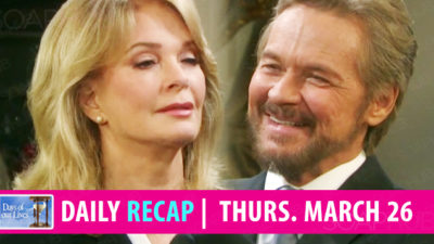 Days of our Lives Recap: A Proposal And An Emotional Exit