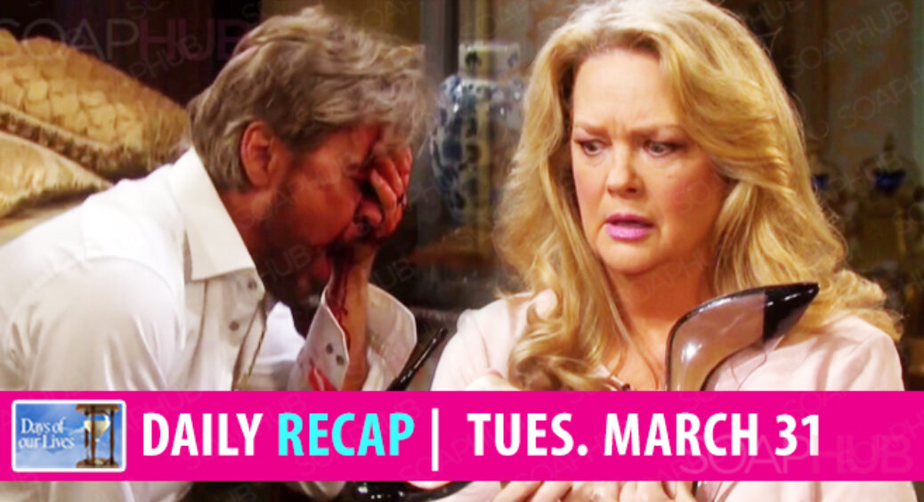 Days of our Lives Recap: Steve Has One Eye Again