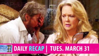 Days of our Lives Recap: Steve Has One Eye Again