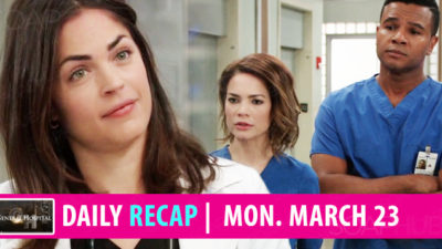 General Hospital Recap: The Britch Is Back In Hospital Scrubs