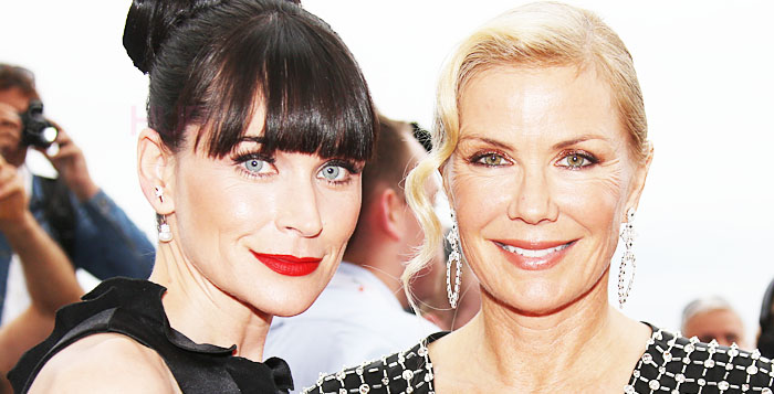 The Bold and the Beautiful Rena Sofer and Katherine Kelly Lang