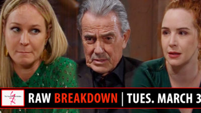 The Young and the Restless Spoilers Raw Breakdown: The Calm Before The Ice Storm