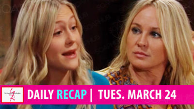 The Young and the Restless Recap: Sharon Busts Faith Skipping School