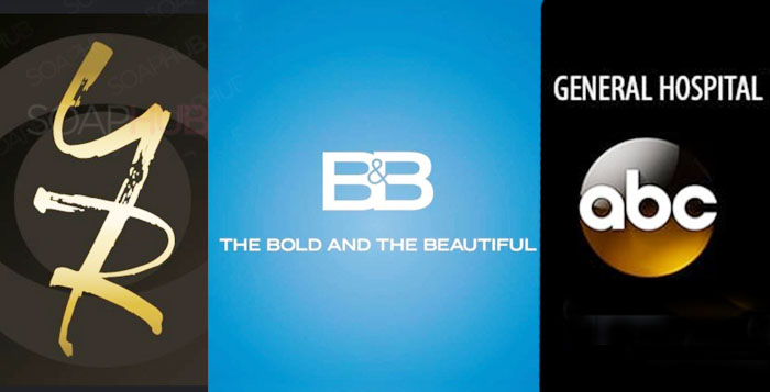 Classic soaps logos YR, BB, GH