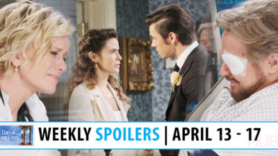 Days of our Lives Spoilers Weekly Rundown: A Spoiled Wedding and Baby Drama