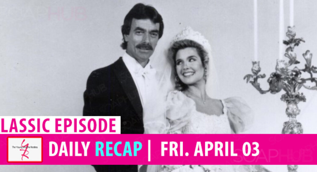 The Young and the Restless Recap: Victor and Nikki’s 1984 Wedding