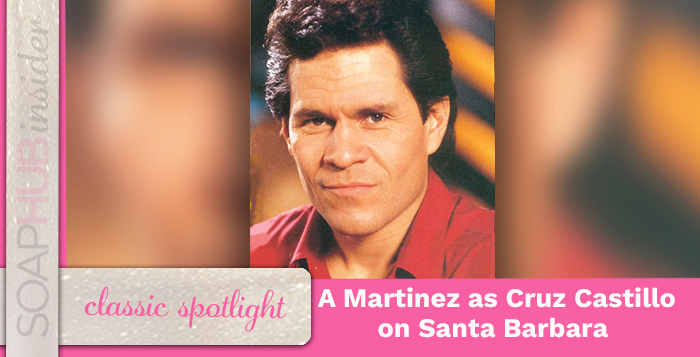 A Martinez as Cruz Castillo on Santa Barbara Insider
