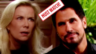 The Bold and the Beautiful Video Replay: Bill Returns To See Brooke