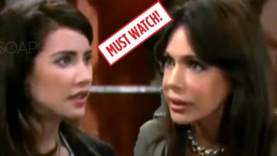 The Bold and the Beautiful Video Replay: Steffy and Taylor Catch Up