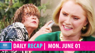 The Bold and the Beautiful Recap: Sally’s Temper Landed Her In Cold Water