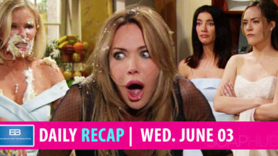 The Bold and the Beautiful Recap: The Cake Throwing Cat Fight Of 2018