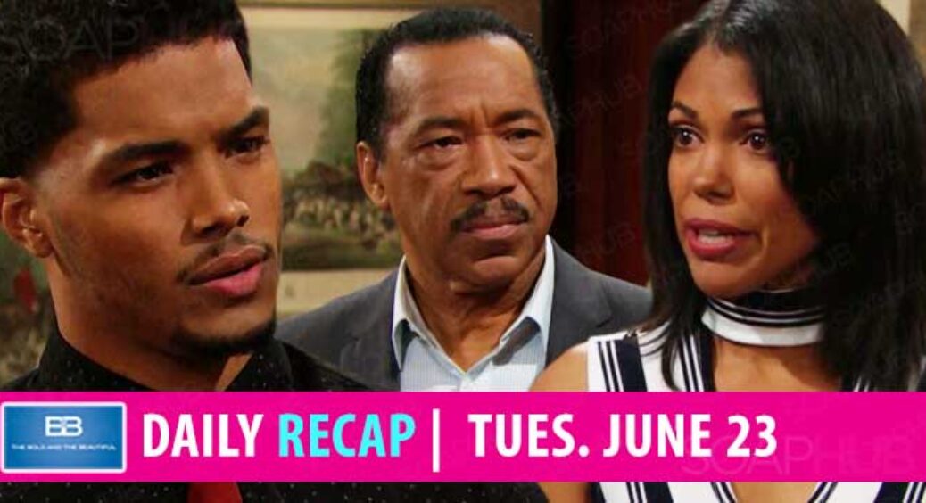 The Bold and the Beautiful Recap: Zende Stood Up To Julius