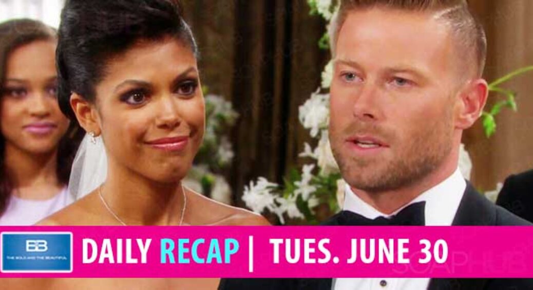 The Bold and the Beautiful Recap: Maya And Rick Vowed Their Love