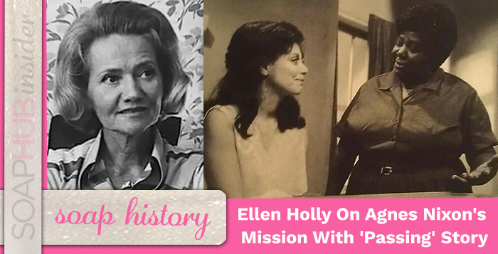 Ellen Holly On Agnes Nixon's Mission With 'Passing' Story
