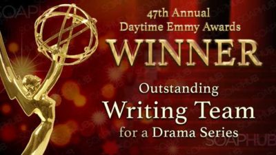 47TH ANNUAL DAYTIME EMMY WINNER: Outstanding Writing In A Drama Series