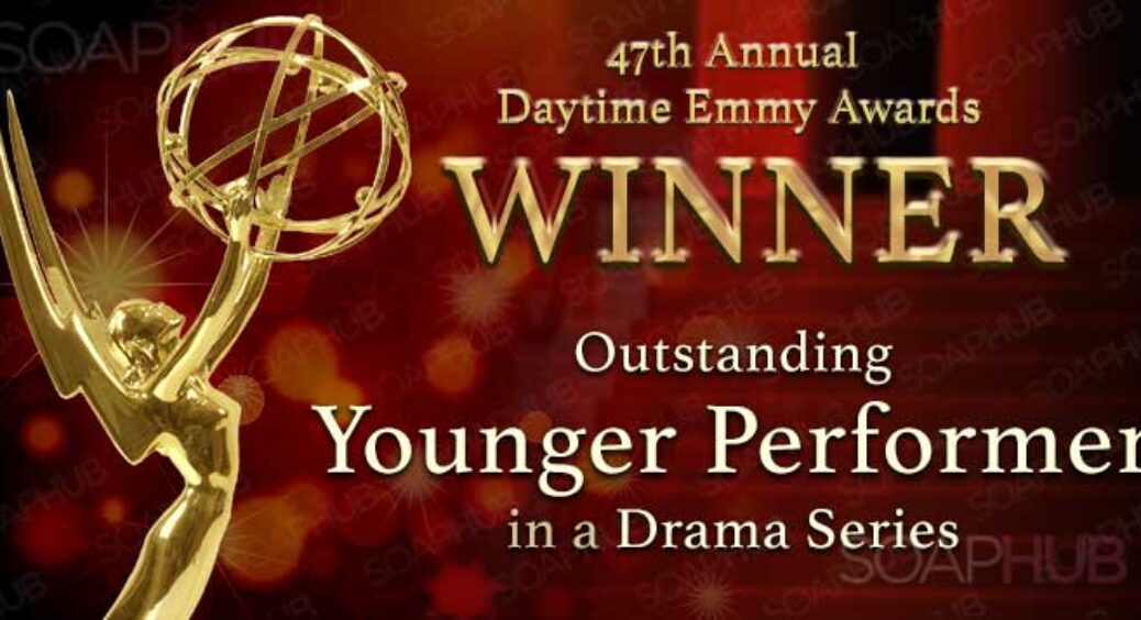 47TH ANNUAL DAYTIME EMMY WINNER: Outstanding Younger Performer In A Drama Series