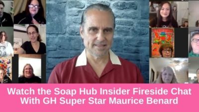 Soap Hub Insider Fireside Chat Recap: Maurice Benard Video Chat With Fans