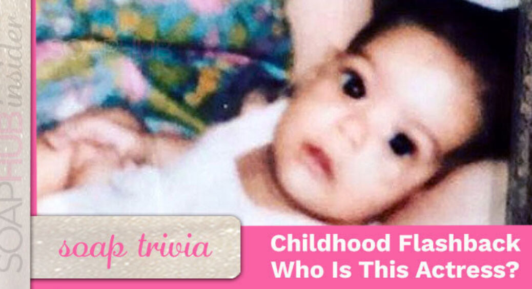 Who Did This Gorgeous Laidback Baby Grow Up To Play On Soaps?