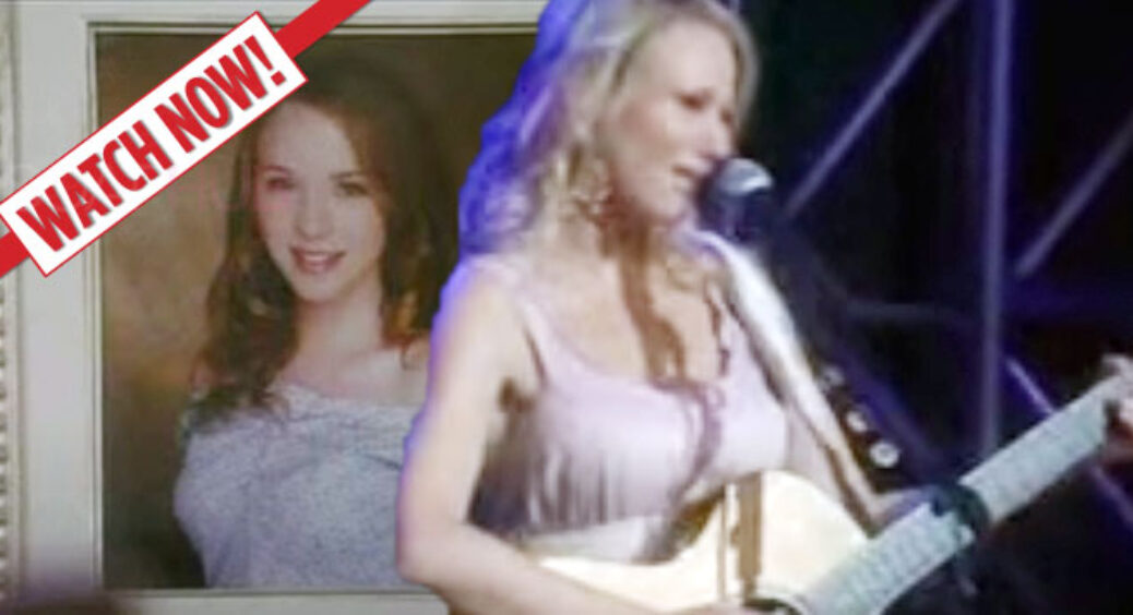 The Young and the Restless Video Replay: Jewel Sings At Cassie Tribute