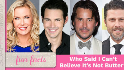 Which Soap Star Succeeded Fabio As Butter Substitute Spokesperson?