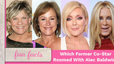 Which Veteran Soap Star Shared An Apartment With Alec Baldwin?