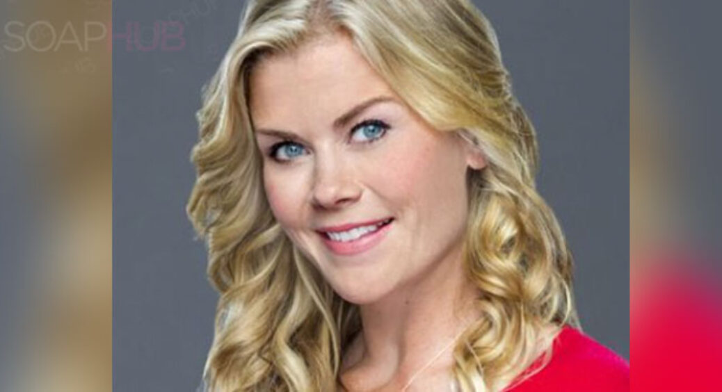 DAYS Star Alison Sweeney Takes Part In Stand Up To Cancer Telecast