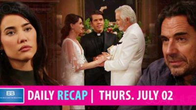 The Bold and the Beautiful Recap: Eric And Quinn’s Families Boycott Their Wedding