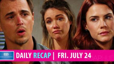 The Bold an the Beautiful Recap: Wyatt Heard The Shocking Truth About Sally