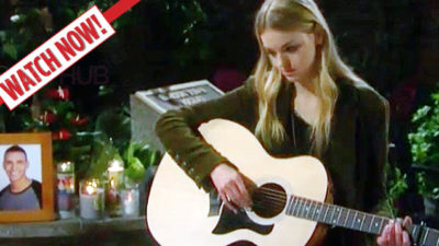 Days of our Lives Video Replay: Claire Sings At A Vigil For Theo
