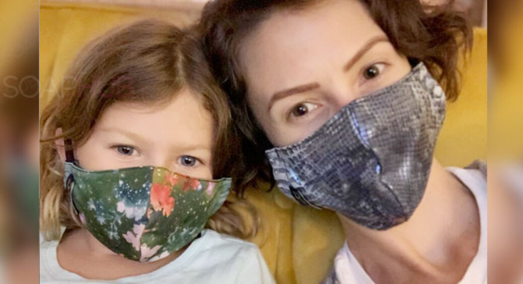 News Update: Soap Vet Linsey Godfrey Has A Masking Message