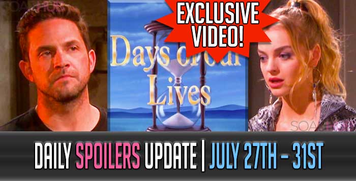 Days of our Lives spoilers July 27-31