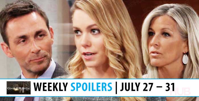 General Hospital Spoilers for July 27-31, 2020
