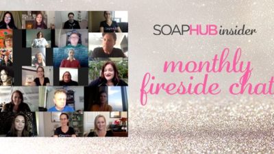 RSVP for Our Monthly Fireside Chat and Hang Out with Your Favorite Soap Stars!
